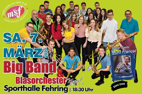 Symbolfoto zum Artikel: Big Band- und Blasorchesterkonzert 7. März 2020
