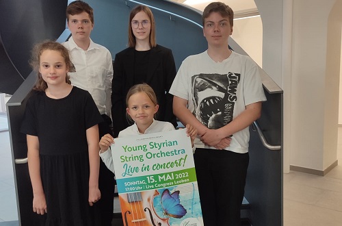 Symbolfoto zum Artikel: Schüler der Musikschule beim Young Styrian String Orchestra Steiermark
